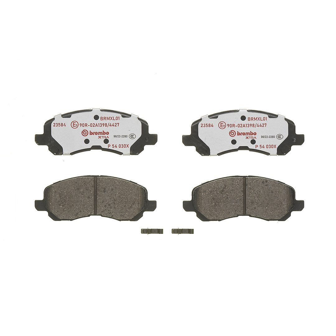 Brembo Premium Low-Met OE Equivalent Pad Brake Pad P54030X