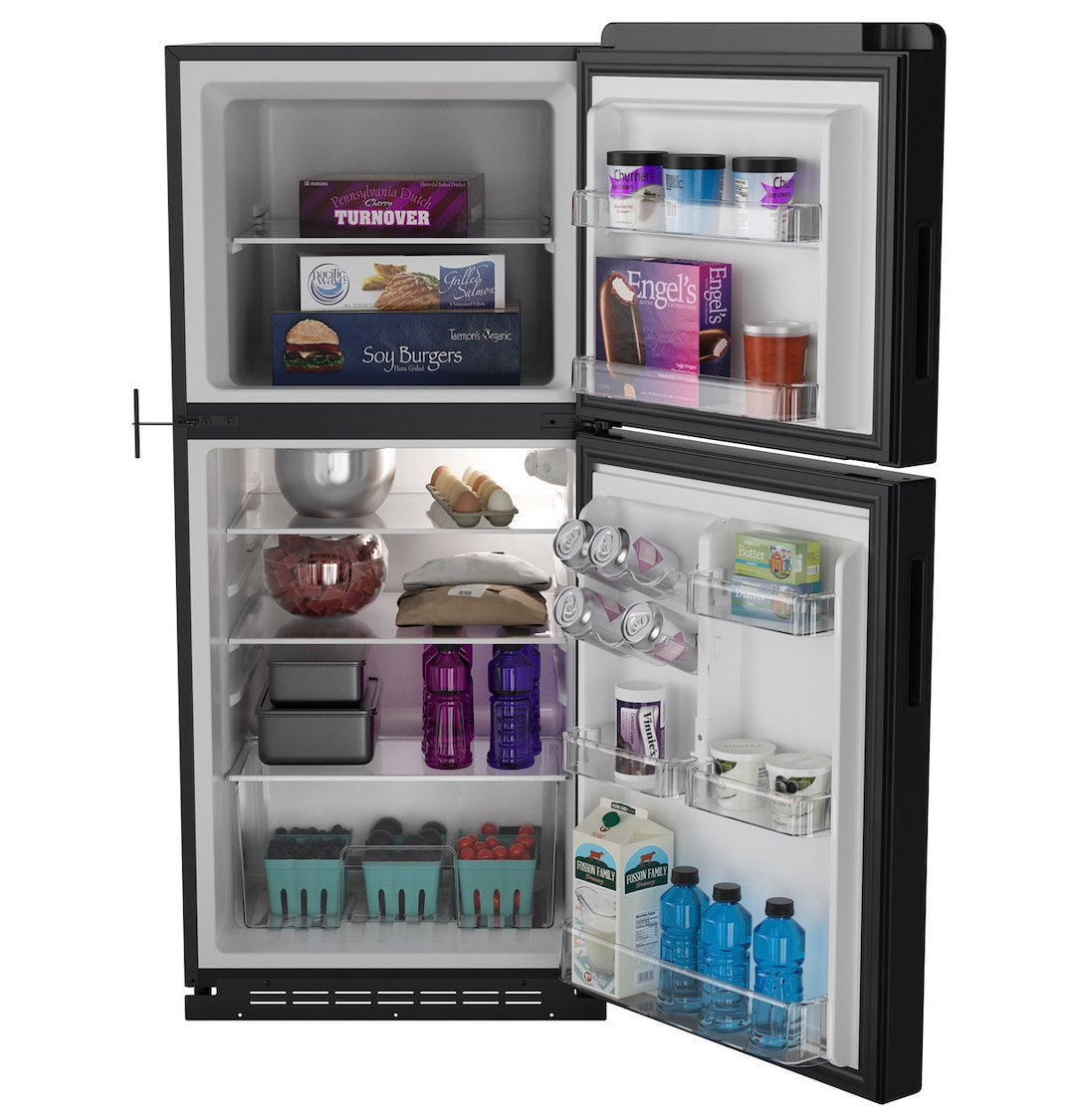 GE Appliance Convenient Refrigerator Organization PPV08R5YRBB - Profile 8.3 CU. FT. 12V DC TOP