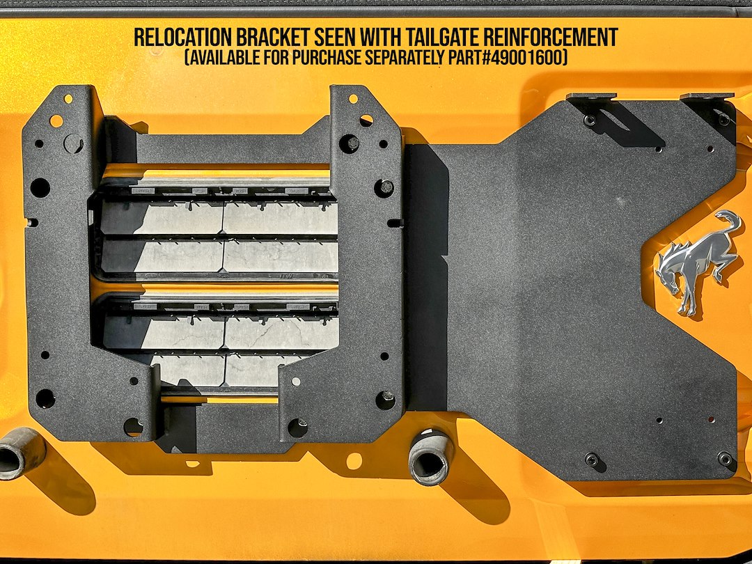 Advanced ACC Provides Long Lasting Durability Constructed From Steel 49001500 - Bronco Relocation Bracket