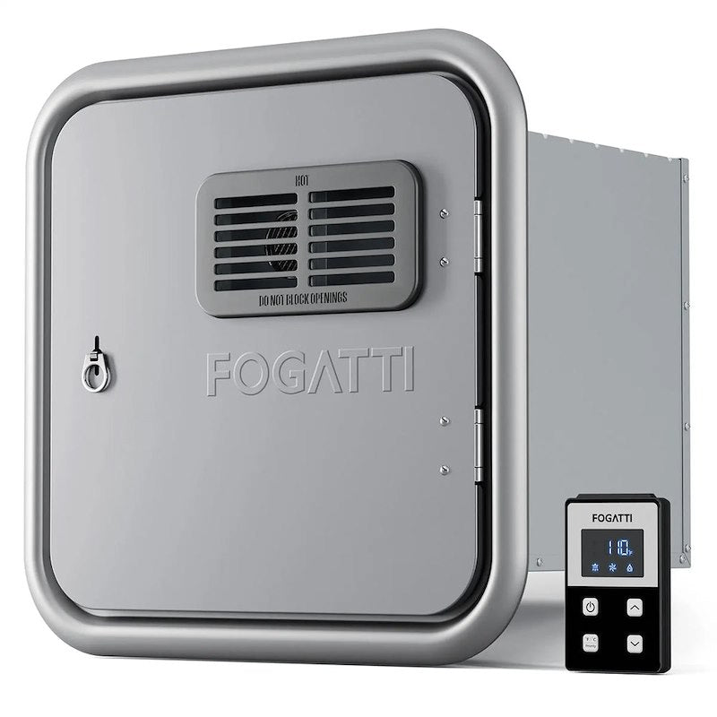 FOGATTI RV Tankless Water Heater: Fogatti InstaShower Ultra RV Tankless Water Heater 66,000 BTU Gray