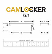 Camlocker Insulated Lids Outperform All Others Tool Box KS71_MB - CAM KS-71