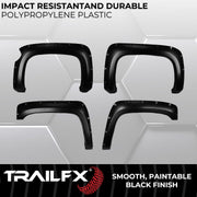Trailfx Limited Lifetime Warranty Fender Flare TFC3003S - Pocket Style Smooth Set