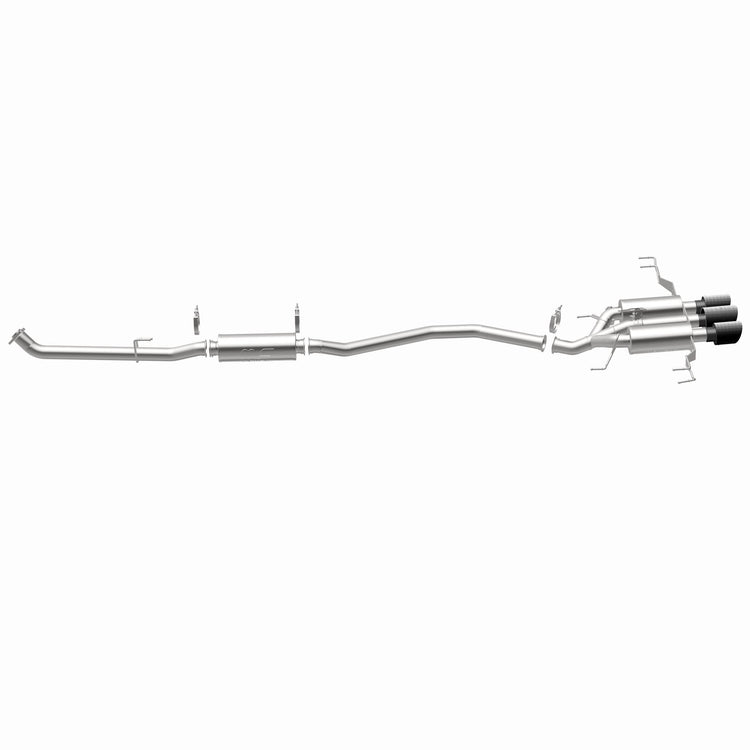 Magnaflow Limited Lifetime Warranty Exhaust System Kit 19708 - Carbon Speq Series Fiber CAT-Back