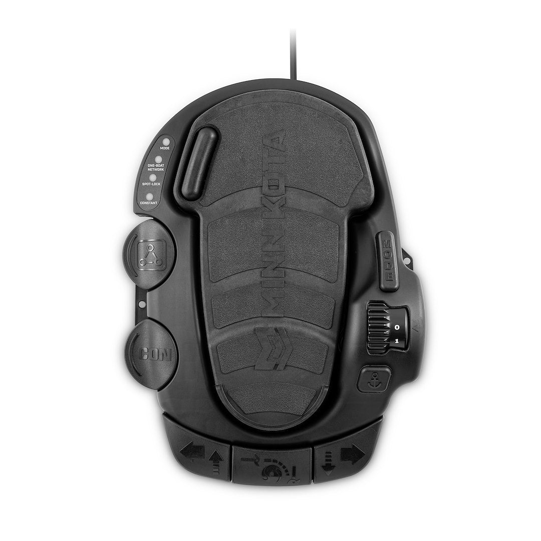 Minn Kota Low-Profile Waterproof Design Trolling Motor Foot Switch 1866082 - Instinct Quest Pedal Accessory