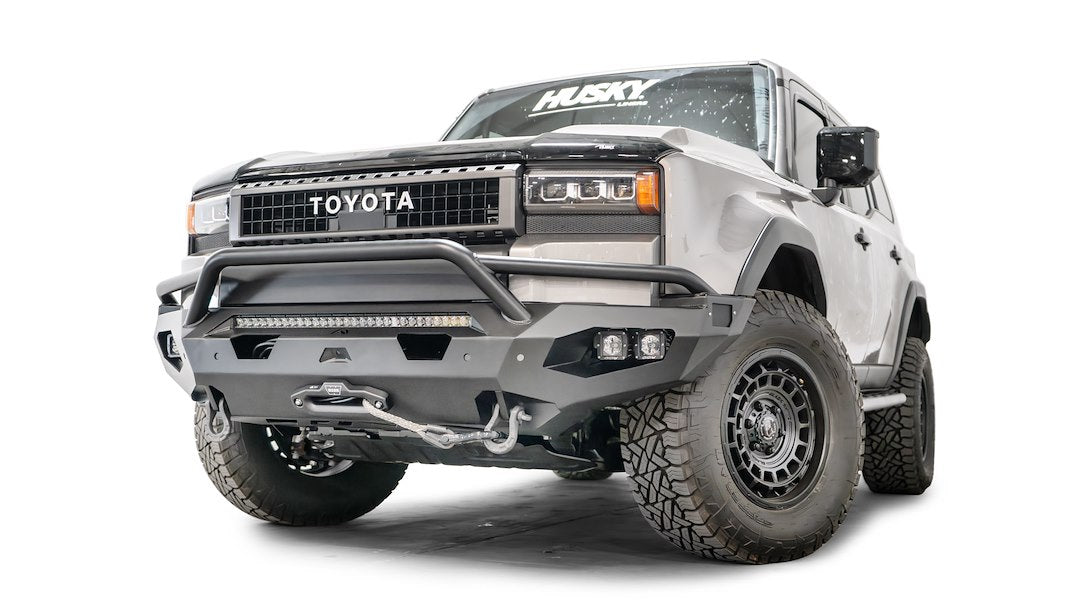 FAB Fours Two Integrated D-Ring Mounts Bumper TL24-X6752-1 - 2024 Toyota Land Cruiser Matrix Fro