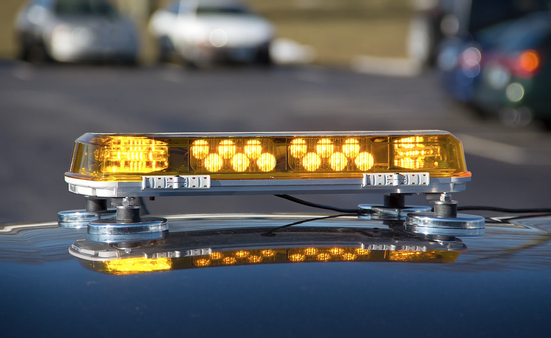 Whelen Four Corner Linear-LED® Modules Warning Light MC16PM - Blue Mini Century 16 AMB Perm