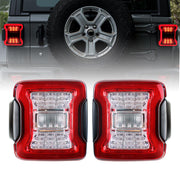 American MOD Cool Style And Sporting Elements Tail Light Assembly Amjpca03302 - Clear Led Lights