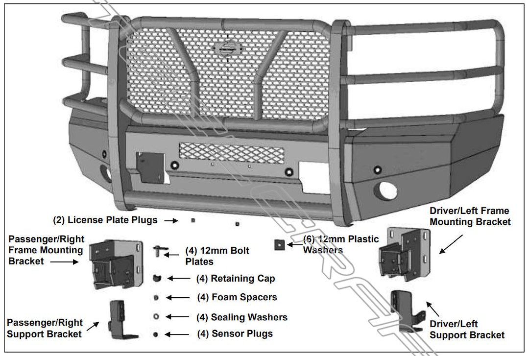 Steelcraft AL60-10440 Bumper