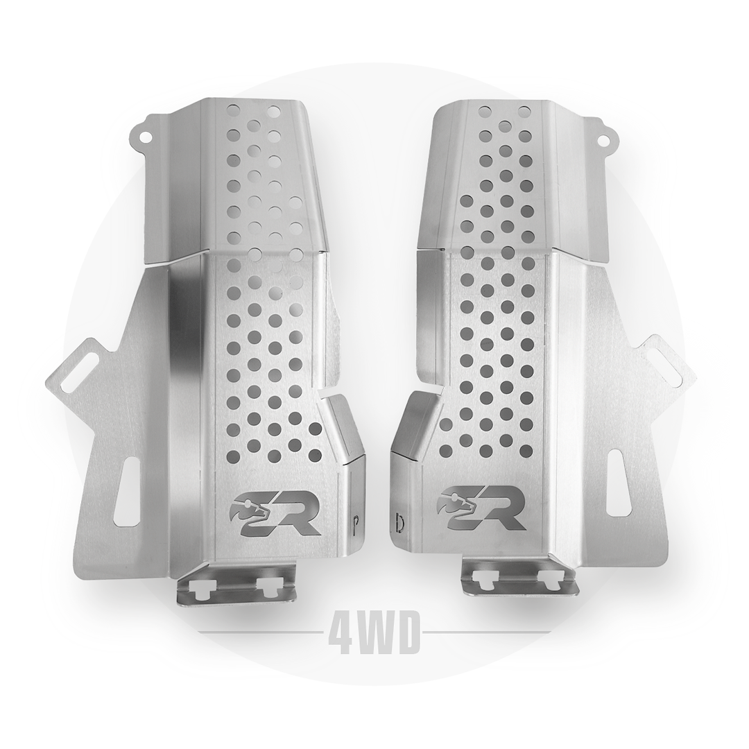 Cali Raised Laser Cut And CNC Bent Catalytic Converter Anti Theft Device CR3876 - Cat Shield 2016-2022 Tacoma