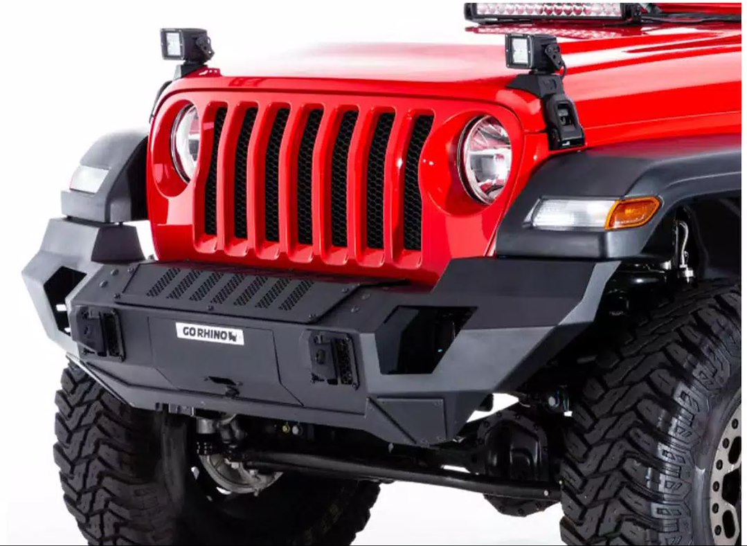 GO Rhino Full Width Design Bumper 230216T - Gladiator JT