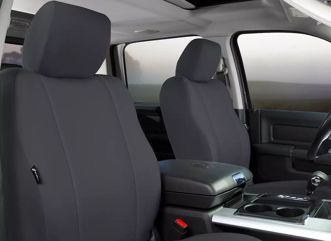 FIA Reinforced Double Stitching Seat Cover DT79-44 Black - DT Front Bucket Ram 1500