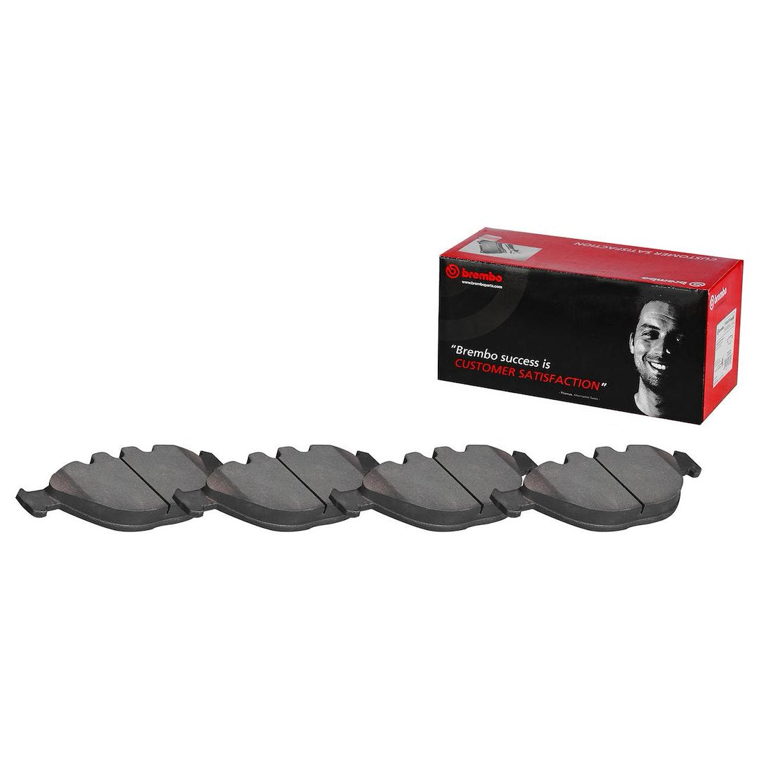 Brembo Premium Low-Met OE Equivalent Pad Brake Pad P06028N - Disc Set