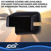 Coast2Coast Limited Lifetime Warranty Exterior Mirror Cover MC67558RBK - MC 21-26 Ford Bronco TS