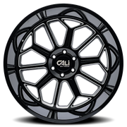 Wheel Group 9117-24483BM - Black