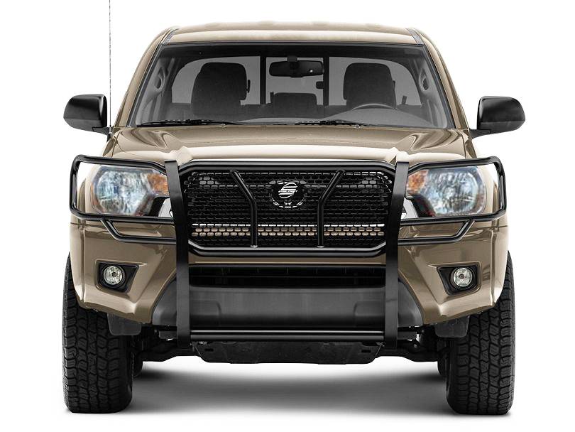 Steelcraft Punch Plate Grille Grille Guard 50-3370 - Black HD Guards