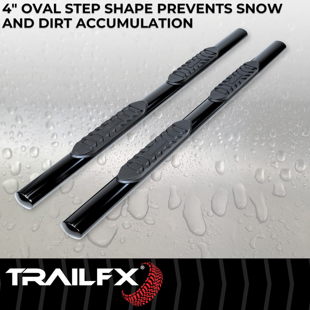 Trailfx A1533B Nerf Bar - Black