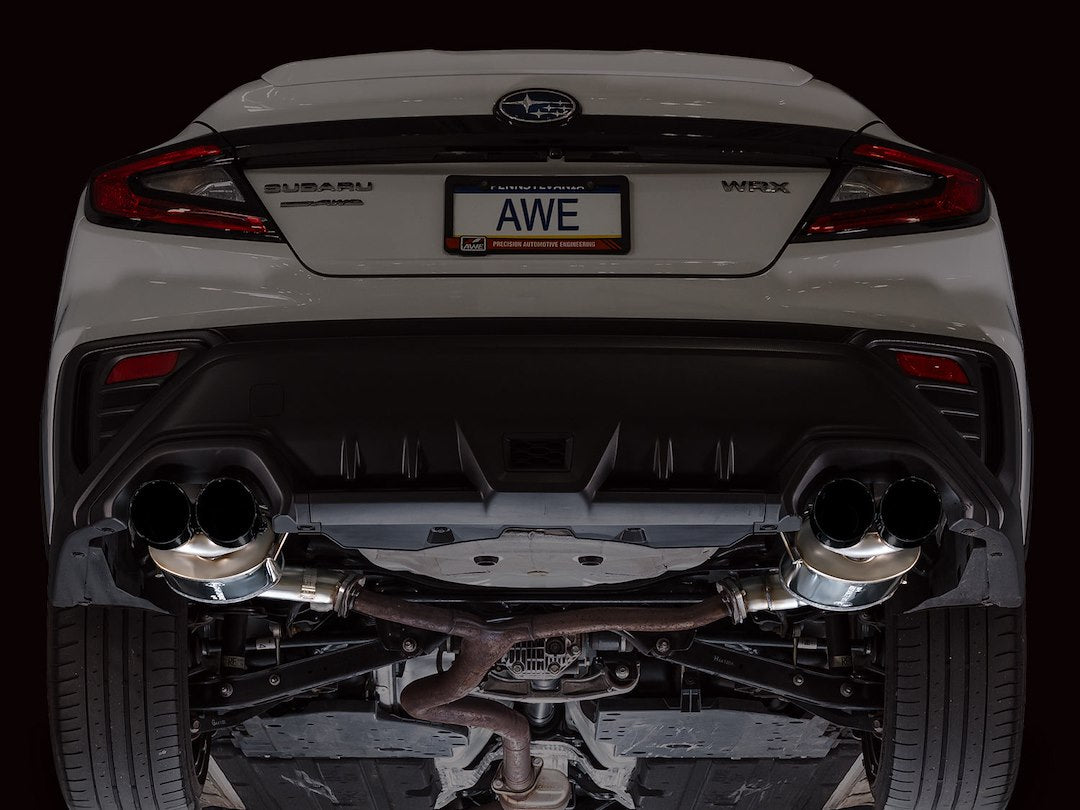 AWE Deep Aggressive Boxer® Tone Exhaust System Kit 3015-43424 - Touring Edition Axleback Exhaus