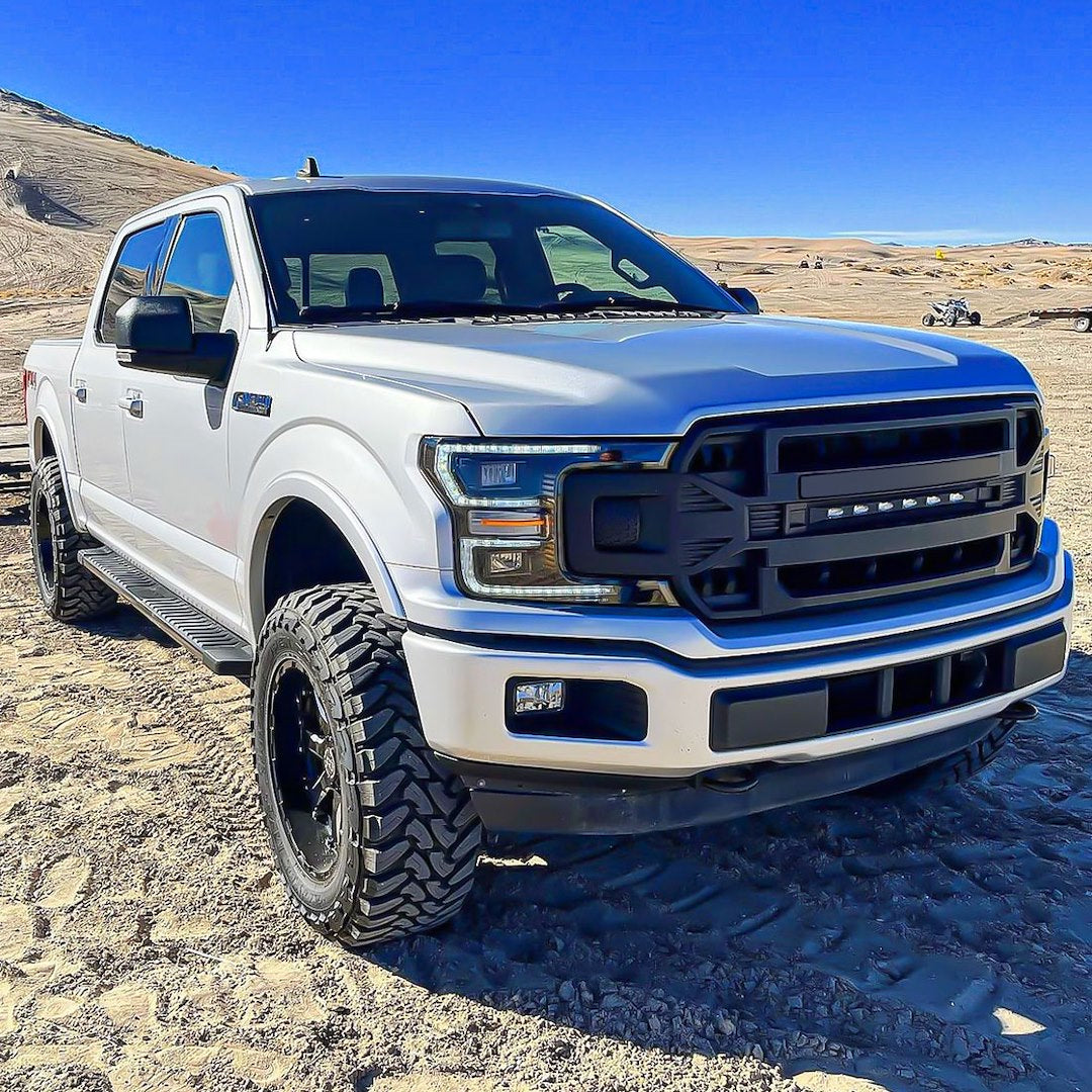 American MOD Mean Aggressive Styling Grille Amfmaa00120 - Armor Led OFF-Road Ligh