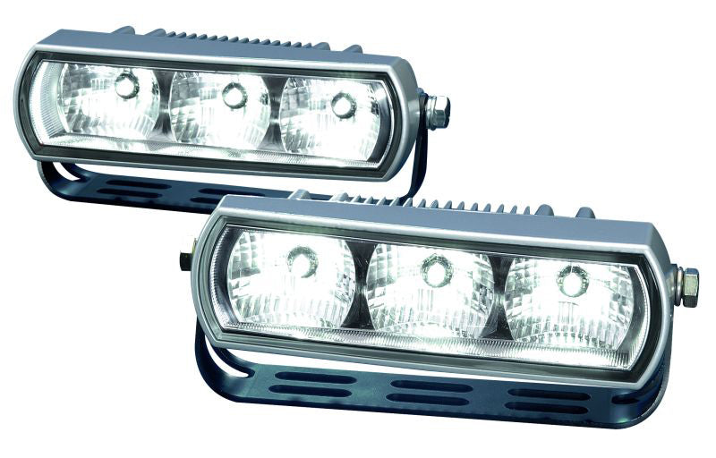 Hella Stable Plastic Housing Daytime Running Light - LED 009496801 - Lamp Kit Drl 9496 Oblg