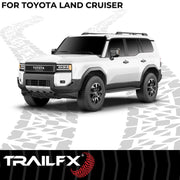 Trailfx Limited Lifetime Warranty Running Board AL6020B - A6 RB Landcruiser