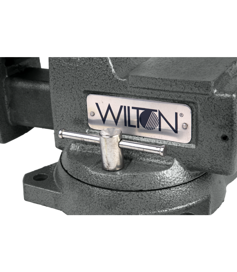 Wilton Tools Fully Enclosed Spindle And Nut Vise 21300 - 744 Mechanics Jaw Swi