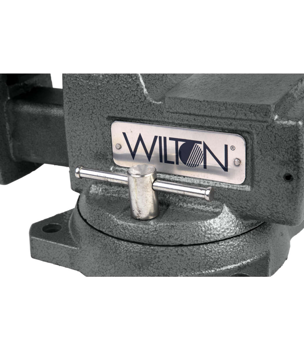 Wilton Tools Fully Enclosed Spindle And Nut Vise 21300 - 744 Mechanics Jaw Swi