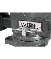 Wilton Tools Fully Enclosed Spindle And Nut Vise 21300 - 744 Mechanics Jaw Swi