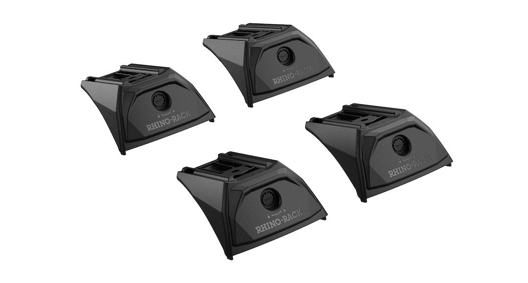 Rhino Rack Installation Tools Provided Roof Rack Cross Bar Mounting Kit RX300L-4 - RX300 Low Fixed Mount Leg 4PCS