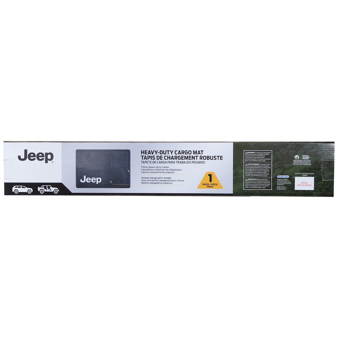 Plasticolor No Cutting Or Trimming Required Cargo Area Liner 001806R01 - Jeep Mat