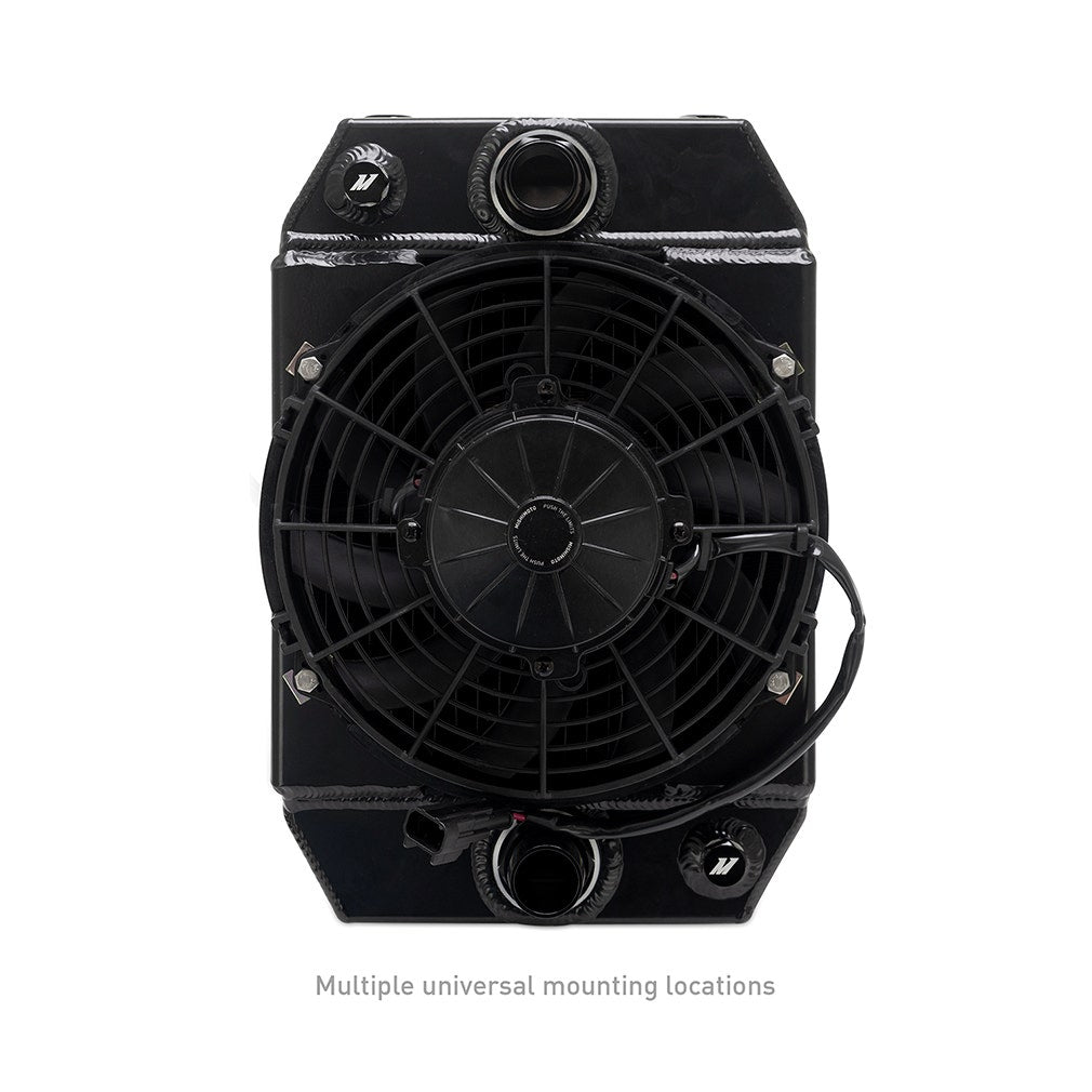 Mishimoto Limited Lifetime Warranty Radiator Mmrad-UNI-DRGBK - Performance Aluminum Blac