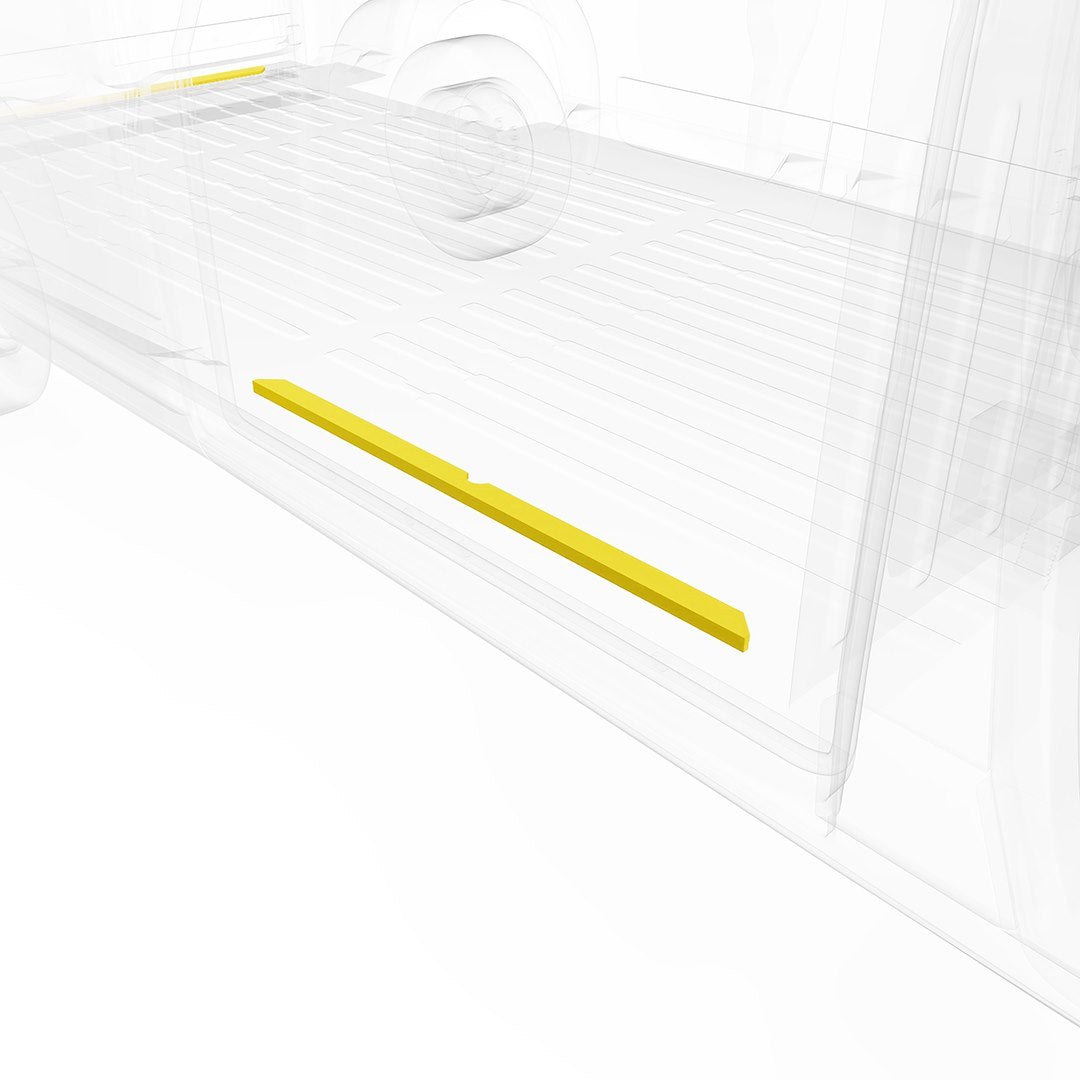 Legend Fleet Easy To Install Entry Door Threshold 609-151-1011 - Steel Floor Set