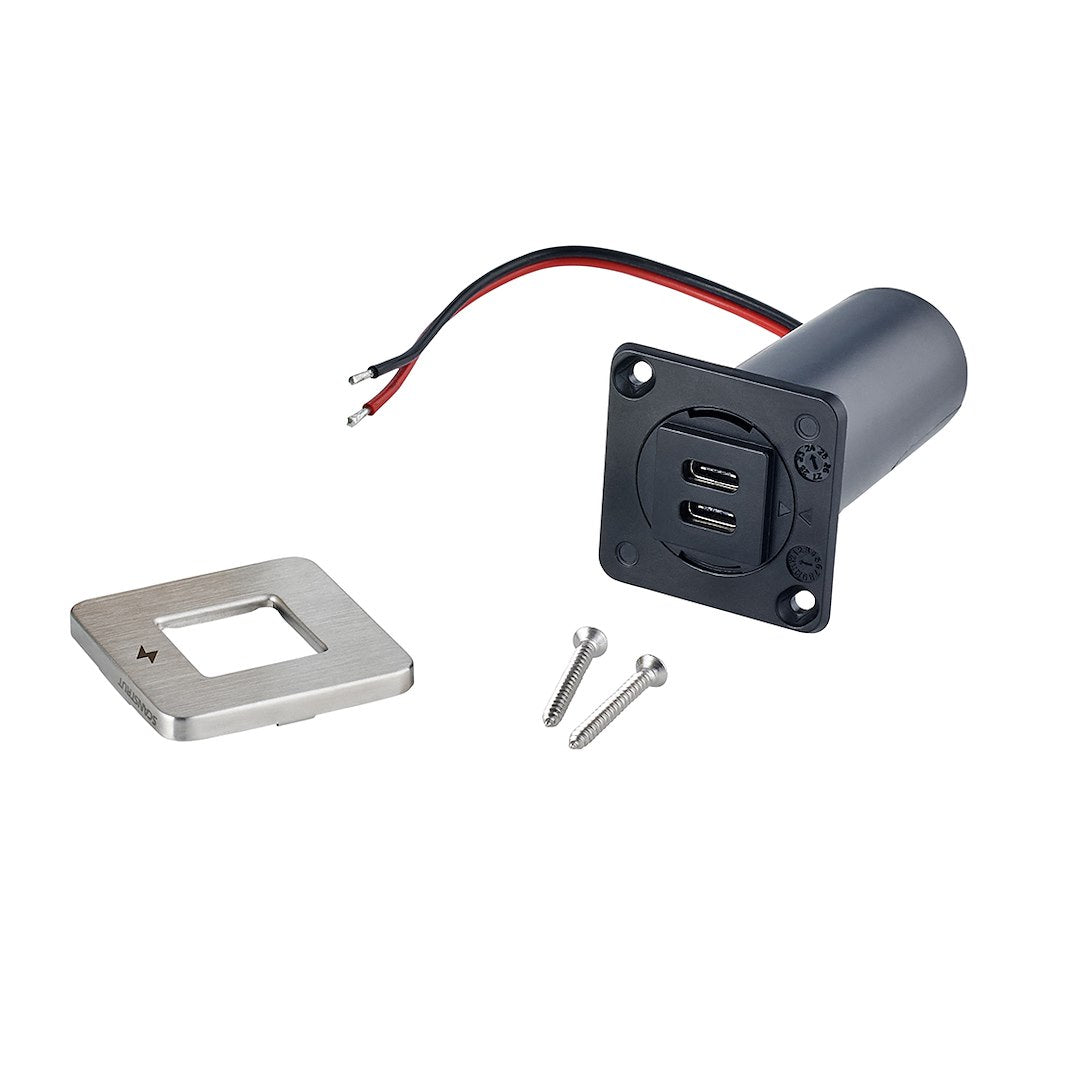 Scanstrut Modernize Your Boat's Interiors USB Outlet SC-Tile-21 - Tile USB-C USB-C Char