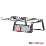 Black Horse No Drilling Required Ladder Rack CSFRHD55TX1 - Base K2 Over Cab Tool Box