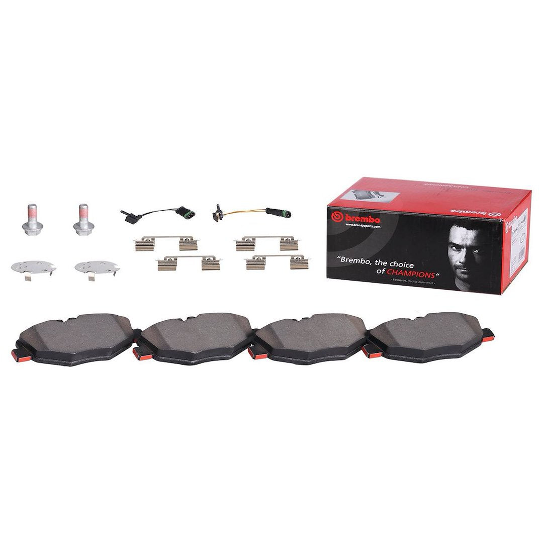 Brembo Premium Low-Met OE Equivalent Pad Brake Pad P50048N - Disc Set