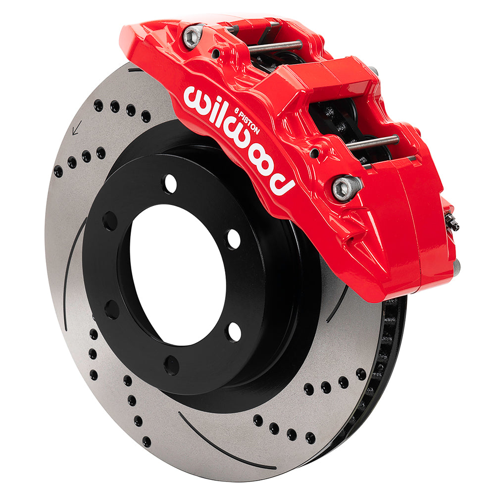 Wilwood No Supplier Warranty Brake Kit 140-17512-DR - Front Aero6-DM Ford