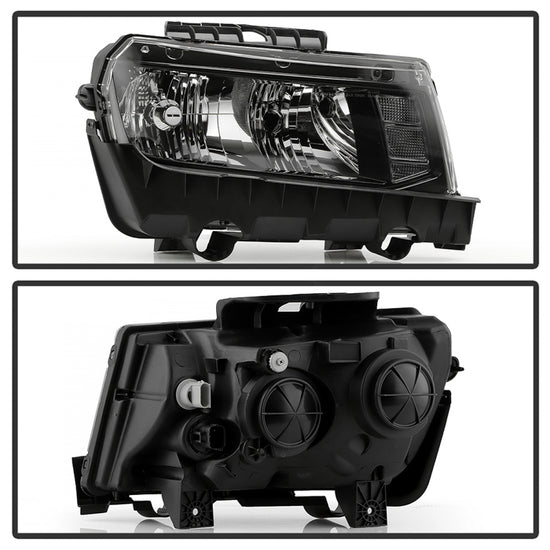 Spyder 9052989 Headlight Assembly - Black