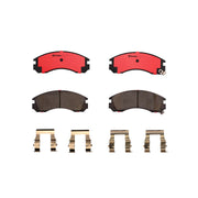 Brembo Premium Low-Met OE Equivalent Pad Brake Pad P54017N - Disc Set