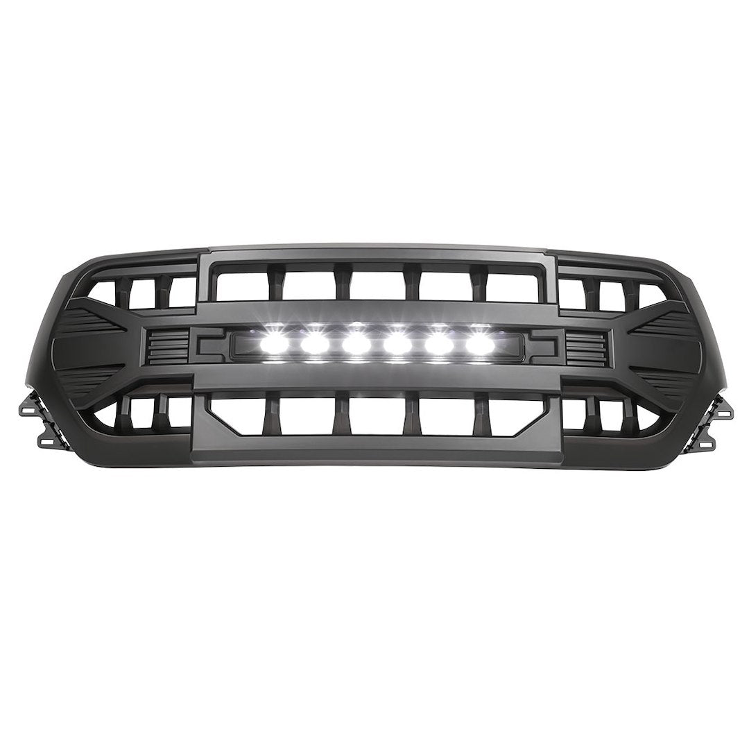 American MOD Mean Aggressive Styling Grille Amdeba00105 - Armor OFF-Road Lights