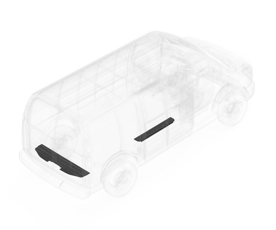Legend Fleet Easy To Install Entry Door Threshold 309-151-1011 - Steel Floor Set