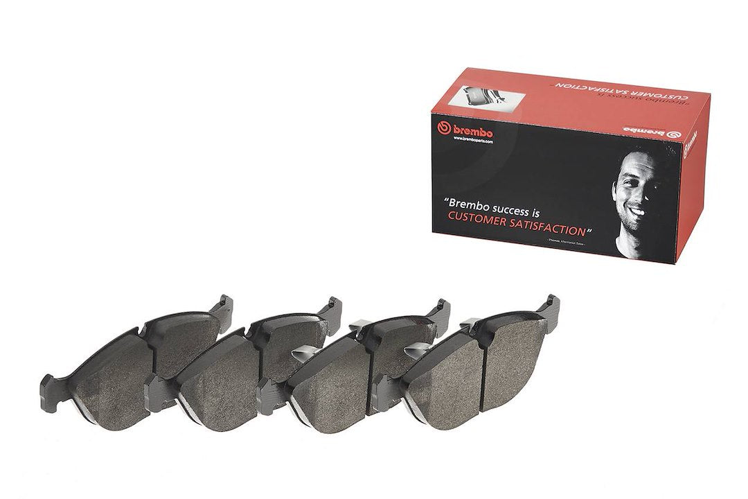 Brembo Premium Low-Met OE Equivalent Pad Brake Pad P06019 - Disc Set