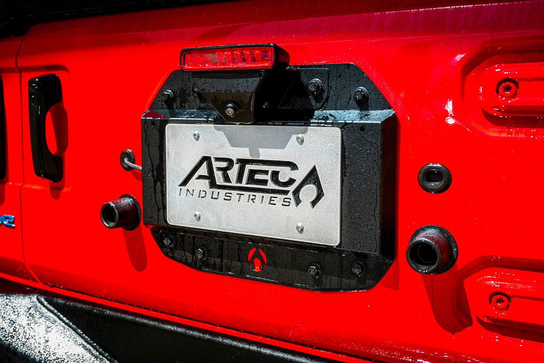 Artec Indust Made In The USA Tailgate Vent Cover JL5627 - Industries JL Spare Tire Del