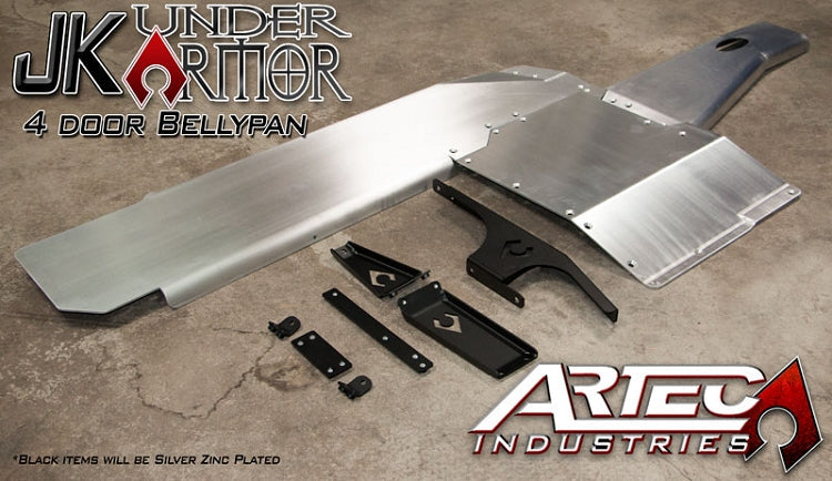 Artec Indust No Overlapping Skid Plate System Skid Plate JK1010 - Get Ultimate Protection You