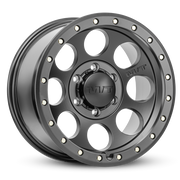 M.T. Wheel Modern Low Profile Cap Design 274468 - 17X9 6X5.5 4.53 MT Classic Pro Blac