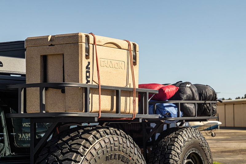 Advanced ACC Provides Long Lasting Durability Cargo Carrier - Spare Tire Mount 49001525 - Bronco Trail Rack
