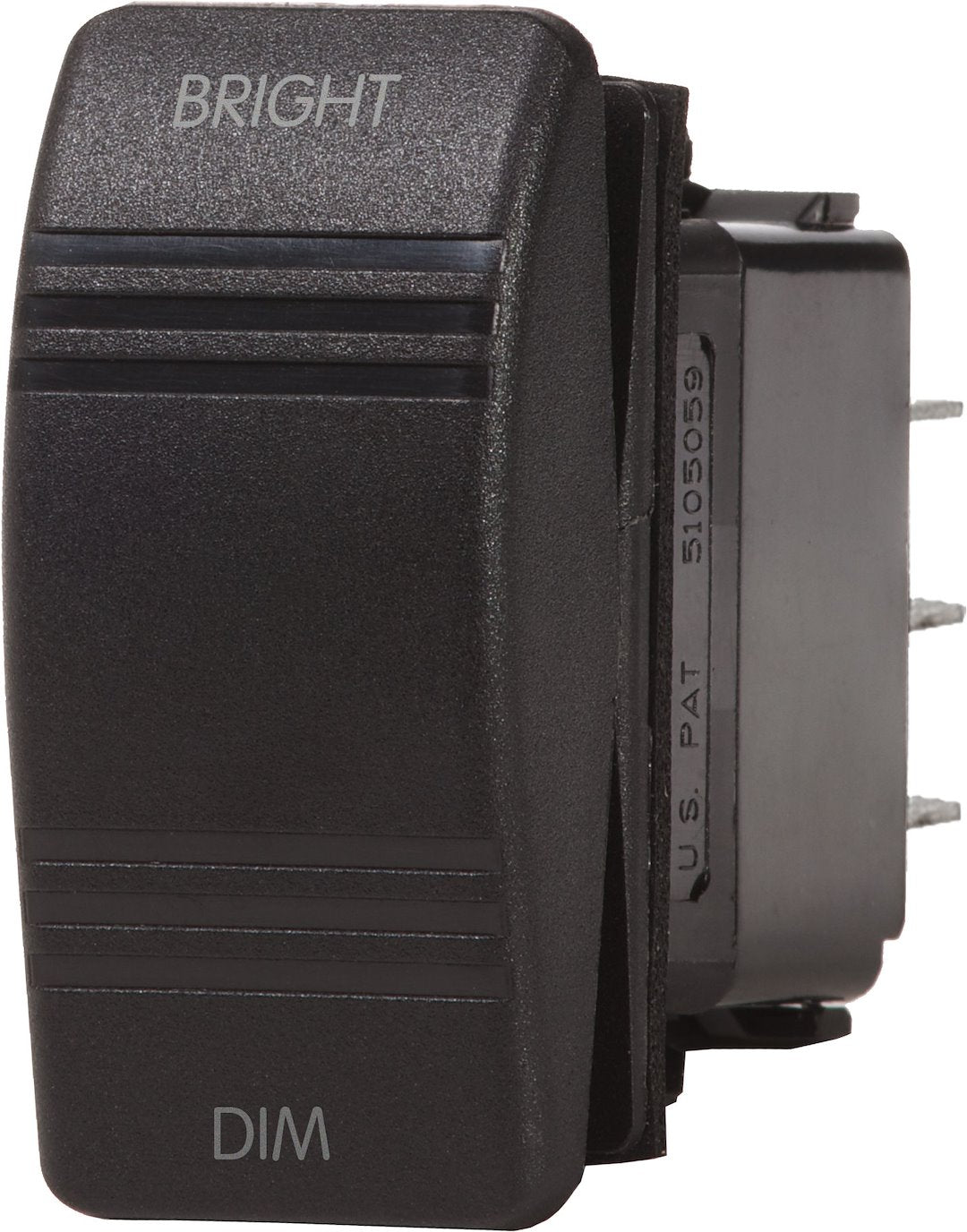 Blue SEA Legend: Bright And DIM Multi Purpose Switch 8291-BSS - Contura Spdt Off Dmblk