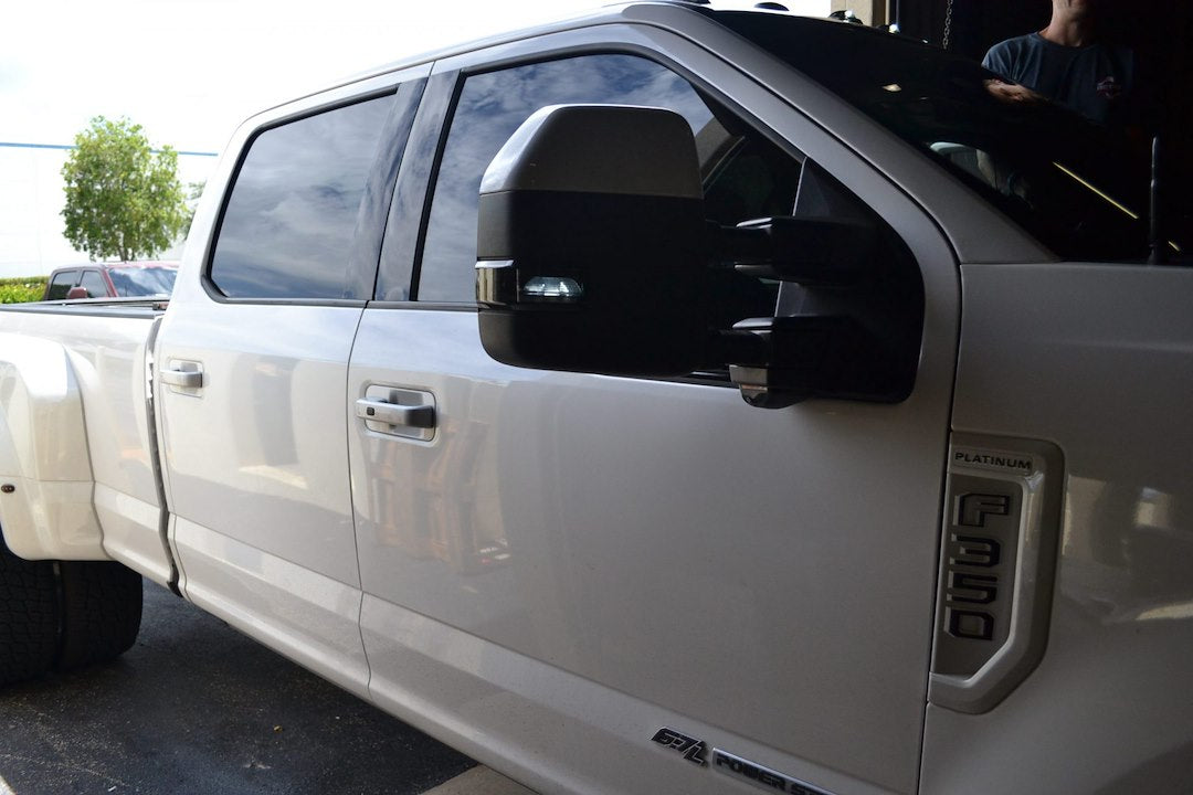 Recon Access High Intensity LED Lights Exterior Mirror Turn Signal Light 264245WHCLX - Mirror Ford 17-18 F250