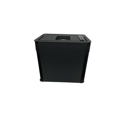 Black Horse Welded Tab And Notch Seams Console Security Insert Asjg22 - 2022-2024 Jeep Grand Cherokeeblack