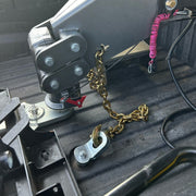 GEN-Y Hitch Made In USA Trailer Safety Chain Anchor GH-103535 - Pair Plate Style Puck AS