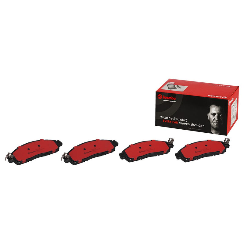 Brembo Premium Low-Met OE Equivalent Pad Brake Pad P56120N - Disc Set