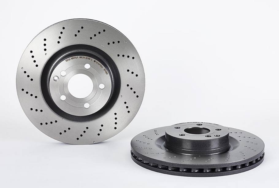 Brembo Components Not Hazardous To Health Brake Rotor 09B74661C02 - Disc